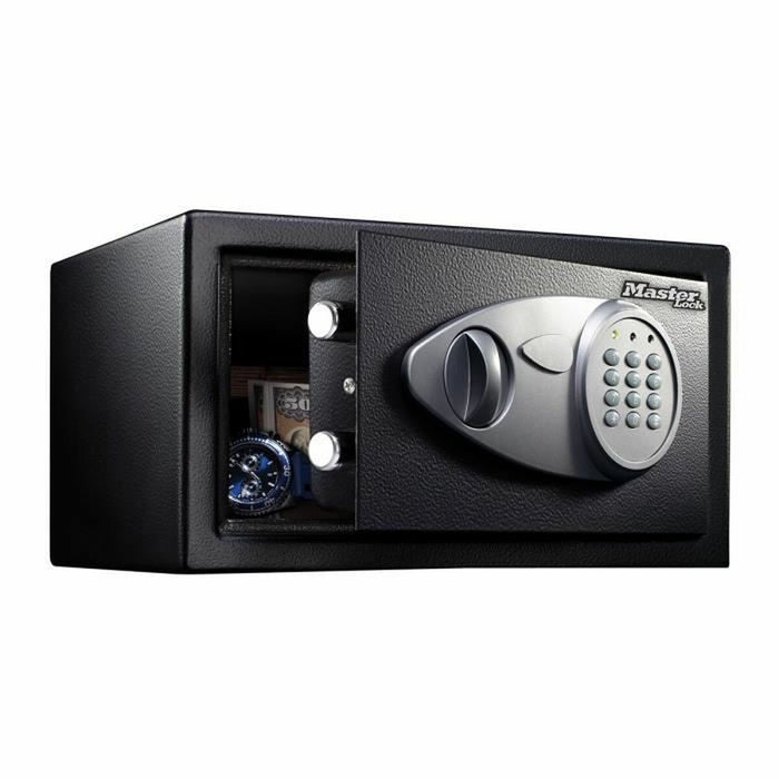 Caja fuerte Master Lock X041ML Negro Negro/Gris Acero 11,7 x 7,9 x 5 cm