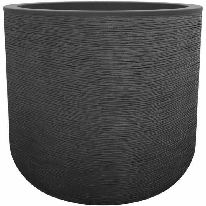 Plant pot EDA Grey Plastic Circular Ø 40 cm