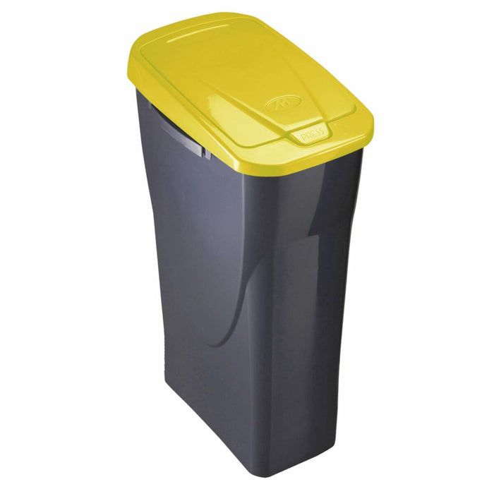 Cubo de Basura para Reciclaje Mondex Ecobin Amarillo Con Tapa