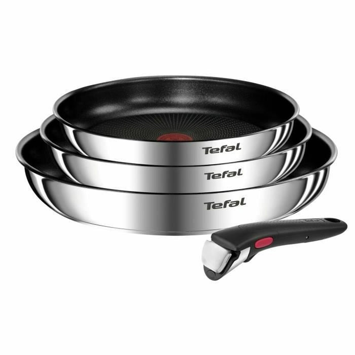 Juego de Sartenes Tefal Emotion L897S404 Acero Inoxidable Ø 24 cm Ø 22 cm Ø 28 cm