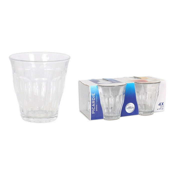 Set de Vasos Duralex 1024AC04 Cristal 130 ml (4 Unidades)