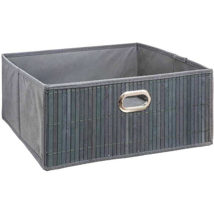 Cesta 5five Simply Smart Gris 31 x 31 x 13.5 cm Bambú