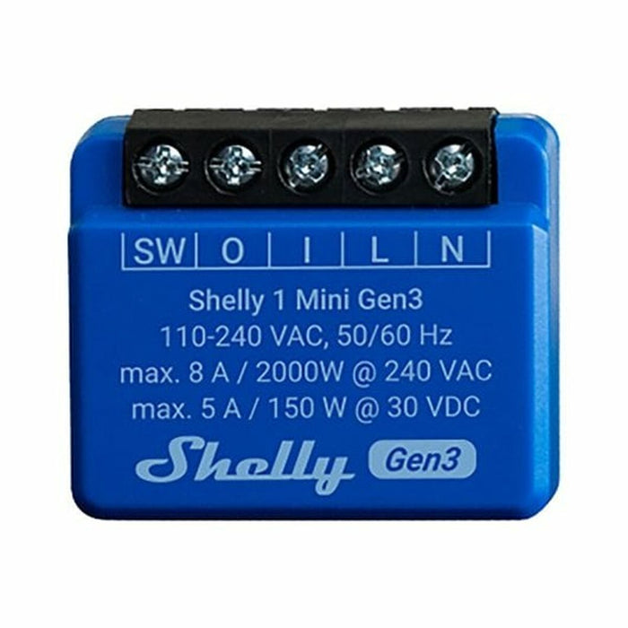 Prise Intelligente Shelly Bluetooth Wi-Fi Bluetooth 4.2