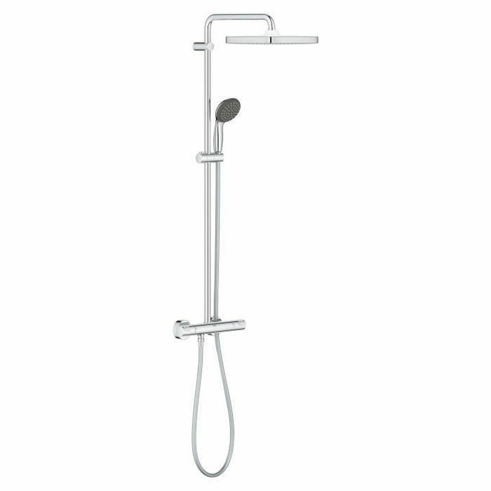 Columna de Ducha Grohe Vitalio Start System 250 Cube Latón