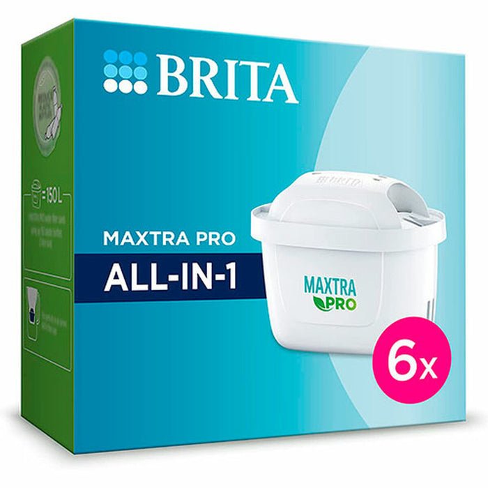 Filtro para Jarra Filtrante Brita Pro All in 1 6 Unidades