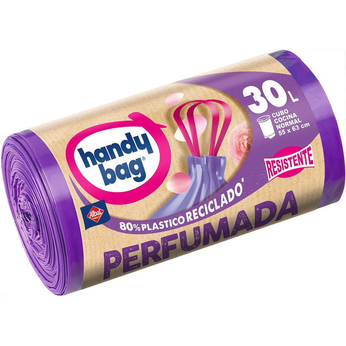 Bolsas de Basura Albal Handy Bag Resistente Perfume (15 Unidades) (30 l)