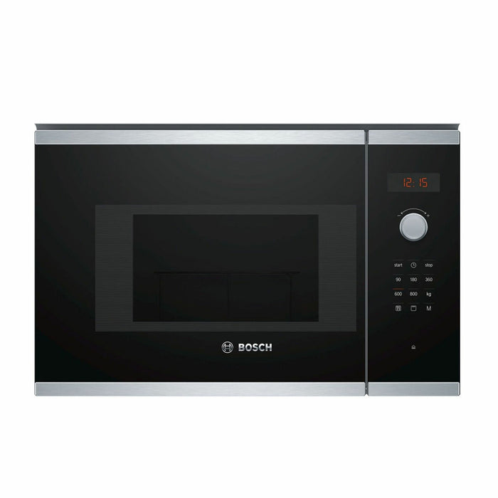 Microondas con Grill BOSCH BEL523MS0 20 L LED 1270W Negro Negro/Plateado Plateado 800 W 20 L