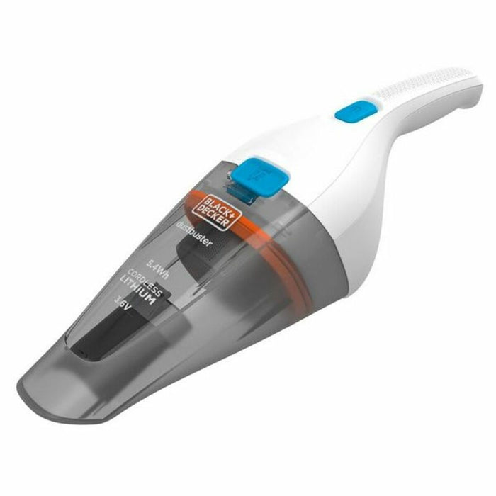 Aspirador de Mano Ciclónico Black & Decker NVC 115JL 0,32 L 630 l/min 3,6V 5,4 W 7,5 W Blanco