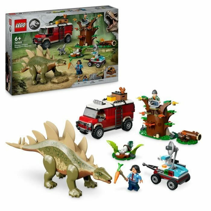 Juego de Construcción Lego 76965 Dinosaur Missions: Stegosaurus Discovery 420 Piezas