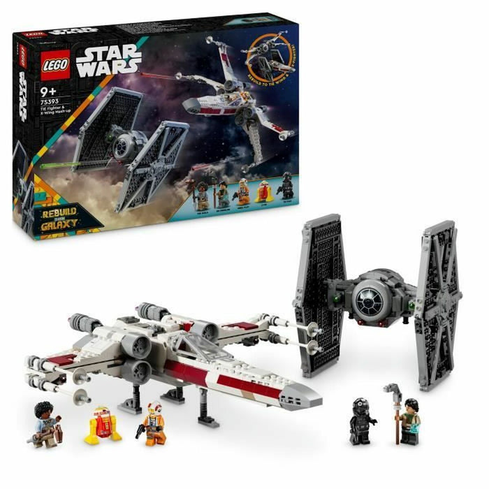 Juego de Construcción Lego 75393 TIE Fighter and X-Wing Combiner 1063 Piezas