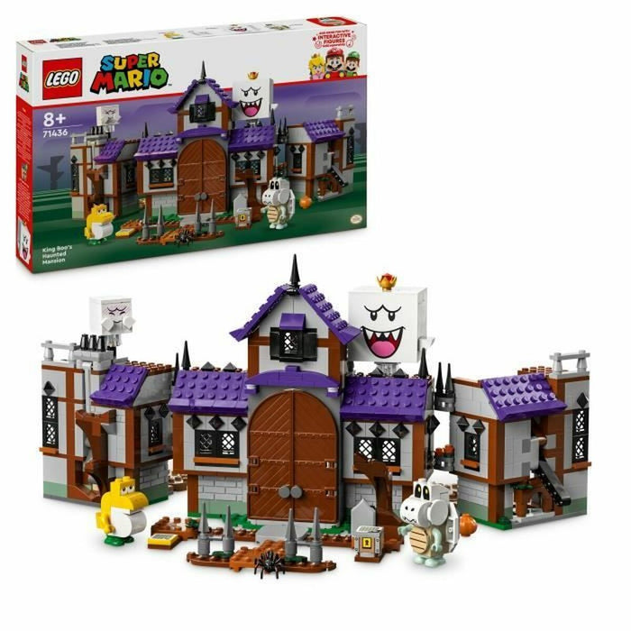 Juego de Construcción Lego King Boo's Haunted Mansion Multicolor