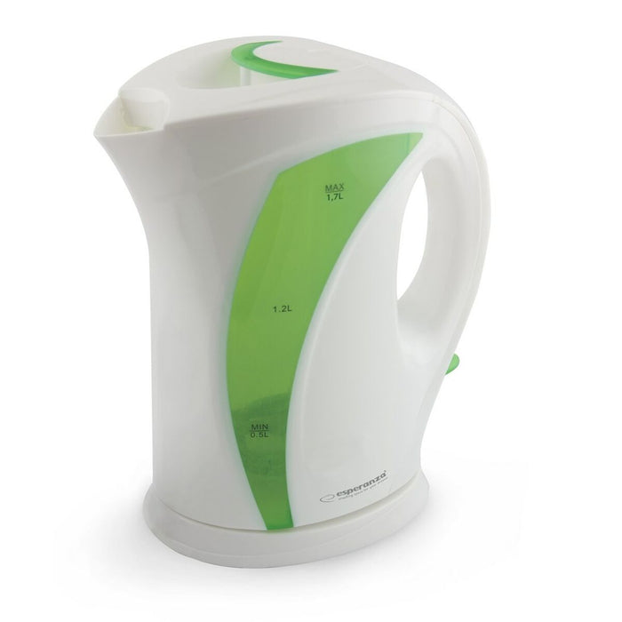 Hervidor Esperanza EKK018G  Blanco Verde Multicolor Plástico 2200 W 1,7 L