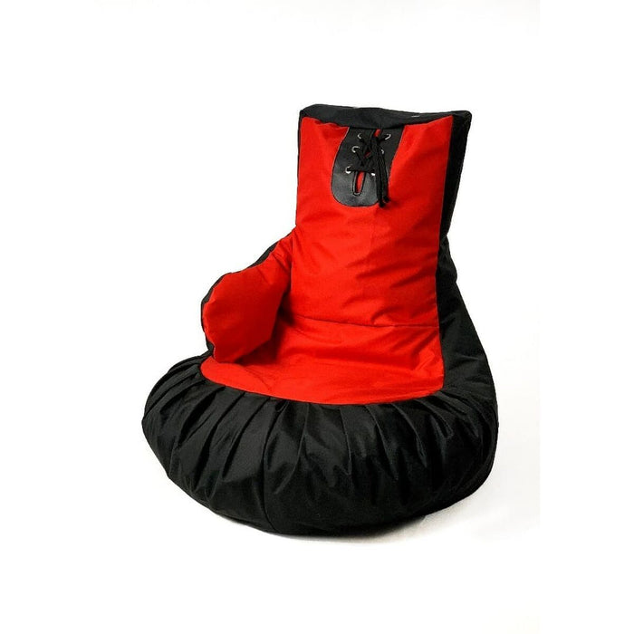 Pouf GO GIFT Noir Rouge Oxford Gant de boxe