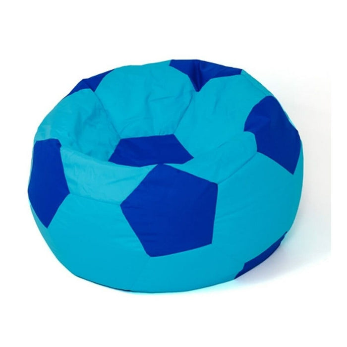 Puff GO GIFT Azul Oxford Fútbol