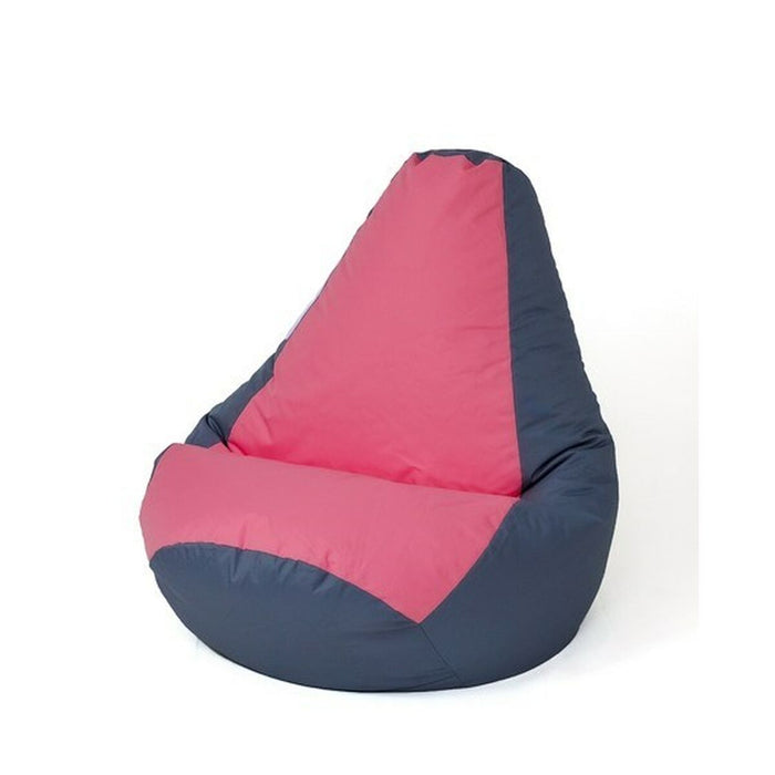 Pouf GO GIFT Gris Rose 130 x 90 cm Poire