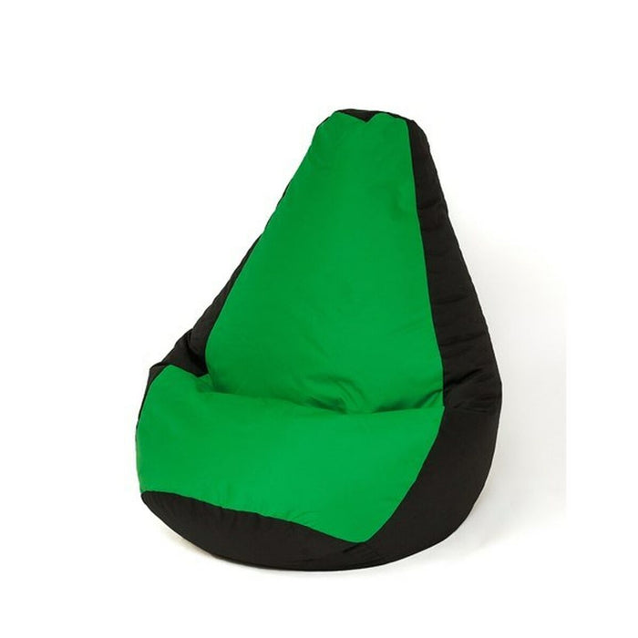 Puff GO GIFT Negro Verde 140 x 100 cm Pera