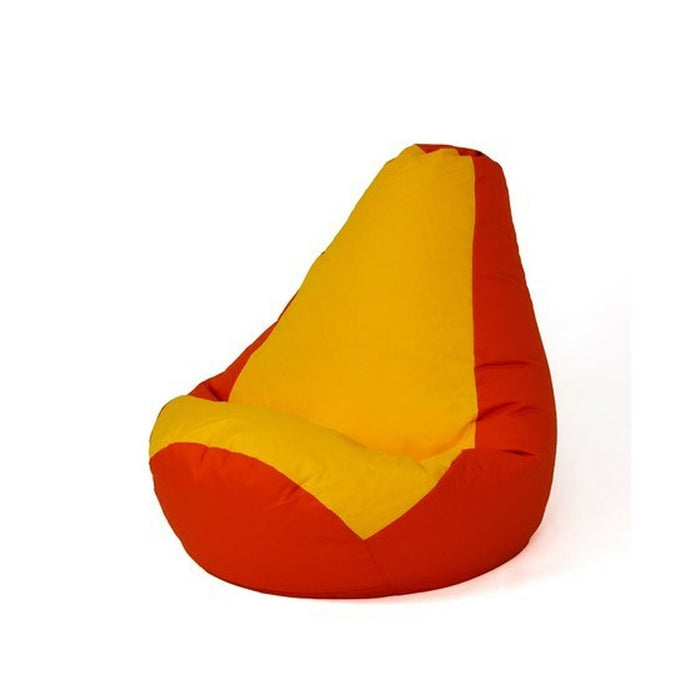 Puff GO GIFT Amarillo Rojo 105 x 80 cm Pera