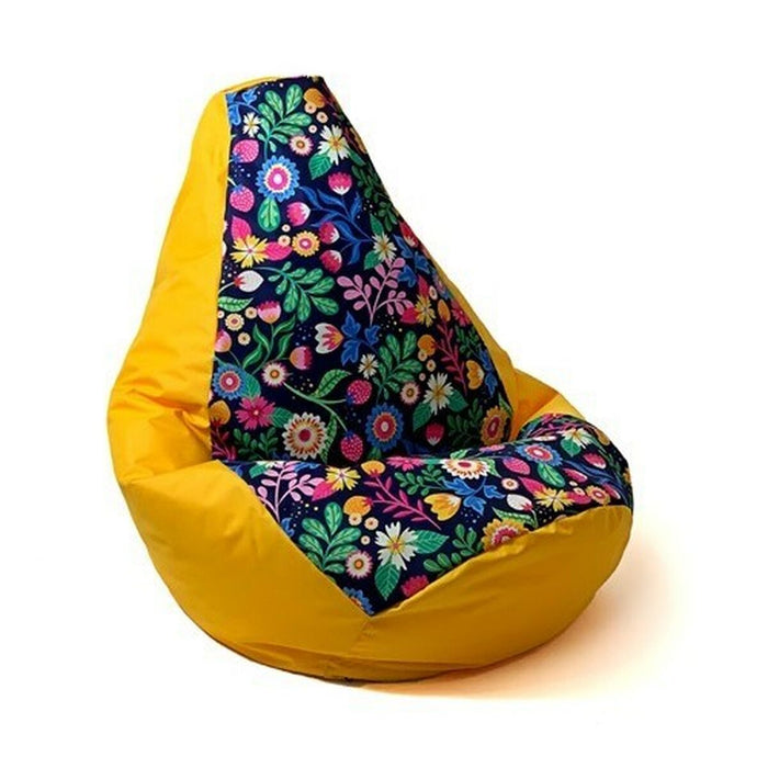 Pouf GO GIFT Jaune 140 x 100 cm Poire