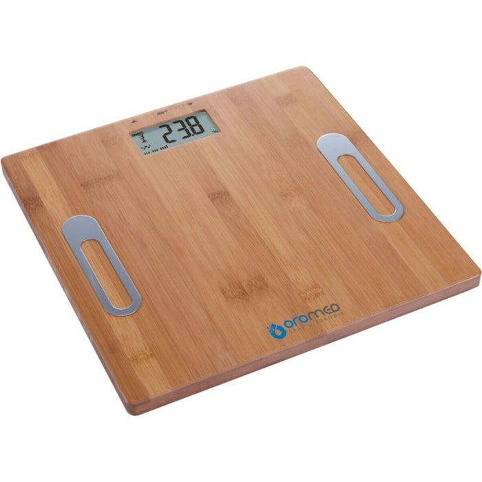 Báscula Digital de Baño Oromed ORO-SCALE BAMBO Madera Vidrio 150 kg