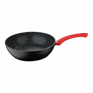 Sartén Wok San Ignacio Toledo SG-6252 Aluminio Ø 28 cm Negro