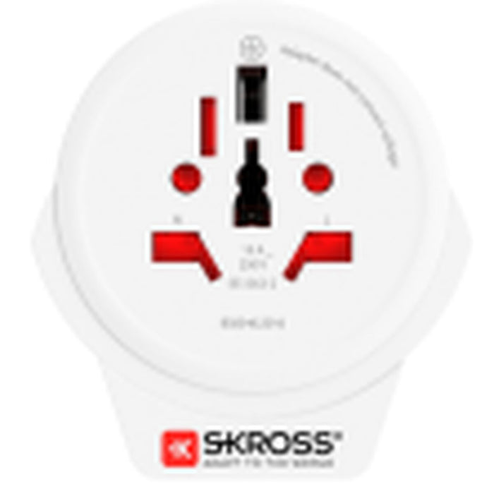 Plug Adapter Skross 1.500266 White