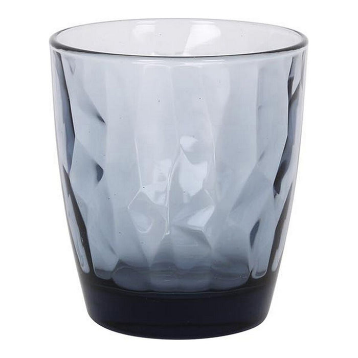 Verre Bormioli Rocco Diamond Bleu verre Verre (6 Unités) (Pack 6 uds)