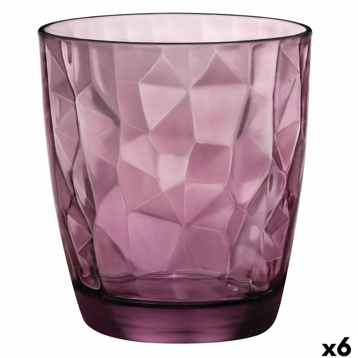 Verre Bormioli Rocco Diamond Pourpre verre 300 ml (6 Unités)