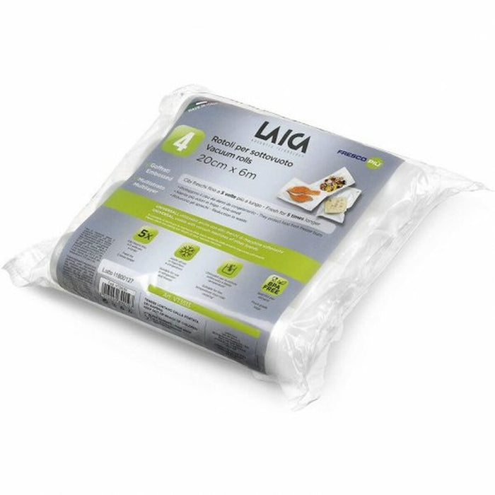 Bolsas para Envasadora LAICA VT3513 20 cm x 6 m Transparente