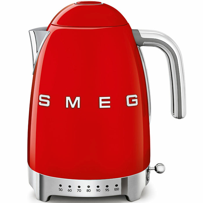 Hervidor Smeg 2400 W 1,7 L Rojo Acero Inoxidable Plástico