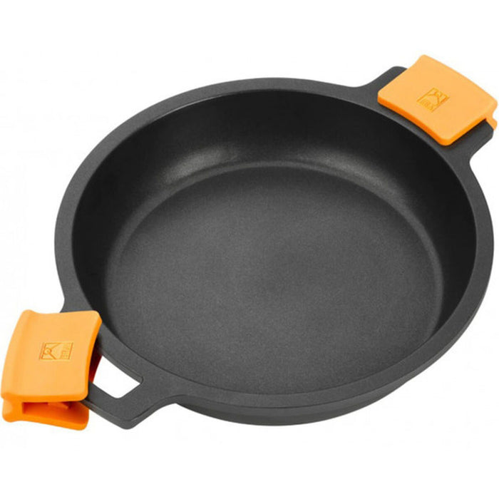 Casserole avec Couvercle en Verre BRA Braisogona_A270520 1,5 L (Ø 20 cm) Noir Ø 20 cm 1,5 L