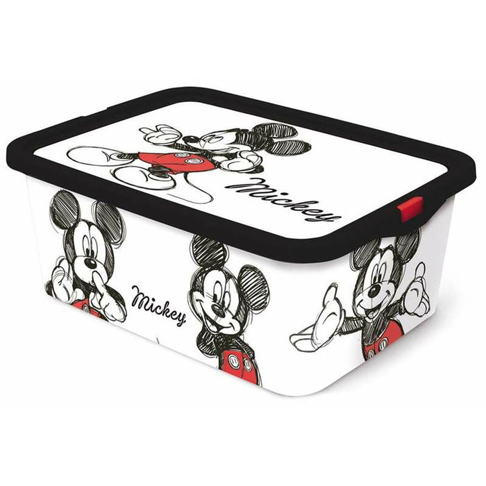 Boîte de rangement Mickey Mouse Fancy 13 L polypropylène