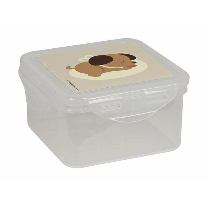 Fiambrera Safta Puppy Beige Poliuretano 13 x 7,5 x 13 cm