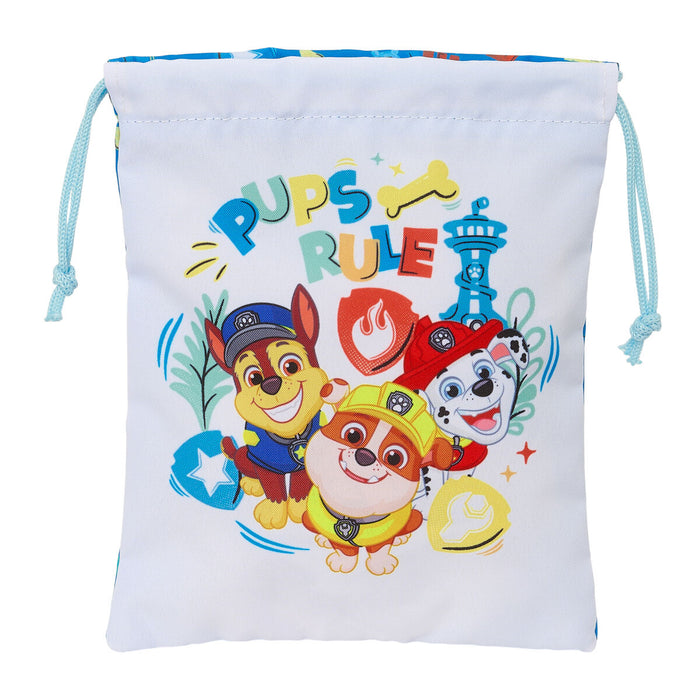 Bolsito de Merienda The Paw Patrol Pups rule Azul