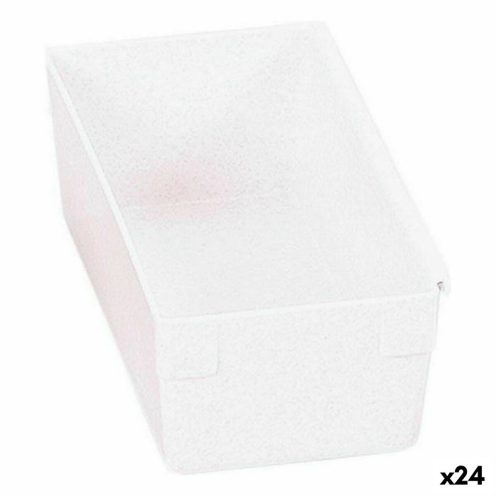 Caja Multiusos Modular Blanco 15 x 8 x 5,3 cm (24 Unidades)