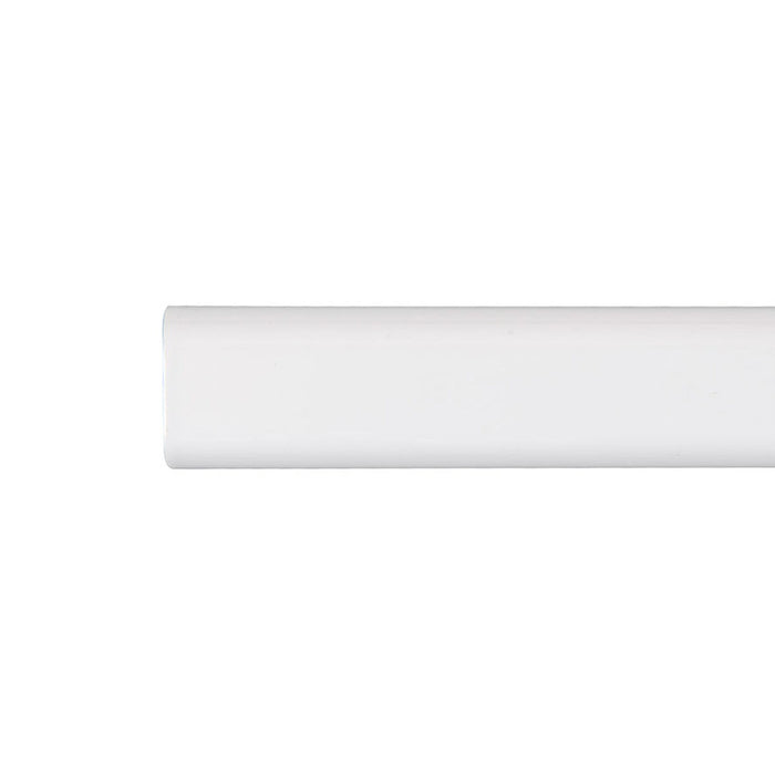 Barra para armario Stor Planet Cintacor Blanco Ovalada 100 cm 15 x 25 mm