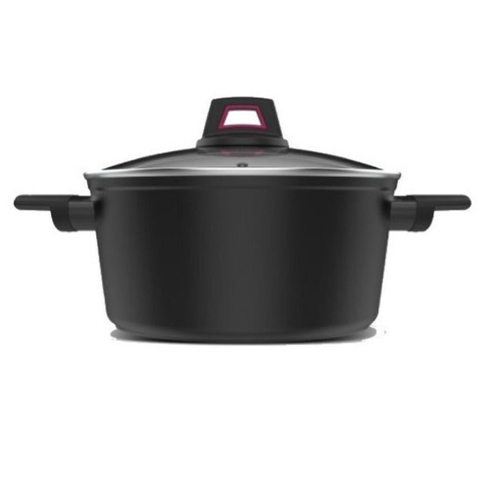 Olla con Tapa Taurus KCK4024 Negro 4,5 L