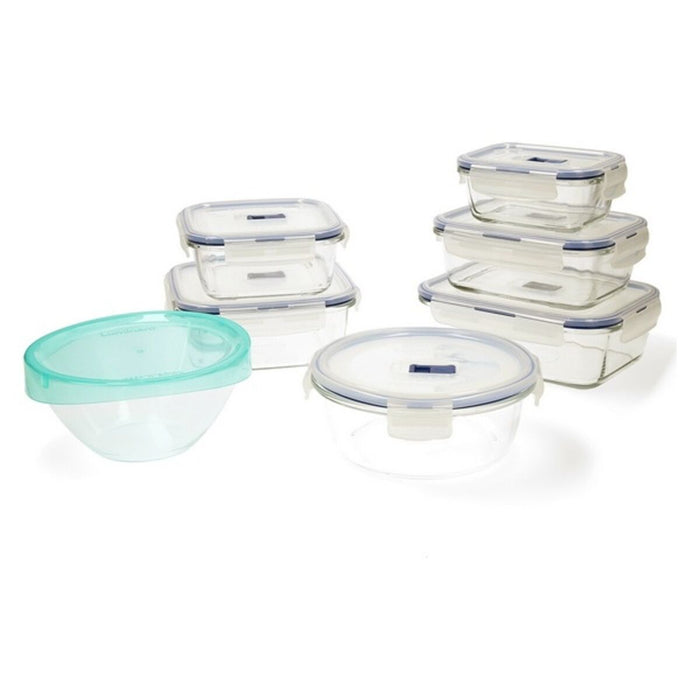 Set de Fiambreras Luminarc Pure Box Active (7 pcs) Cristal (7 pcs)