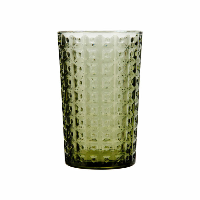 Vaso La Bouchée Alma Verde Vidrio (350 ml) (Pack 6x)