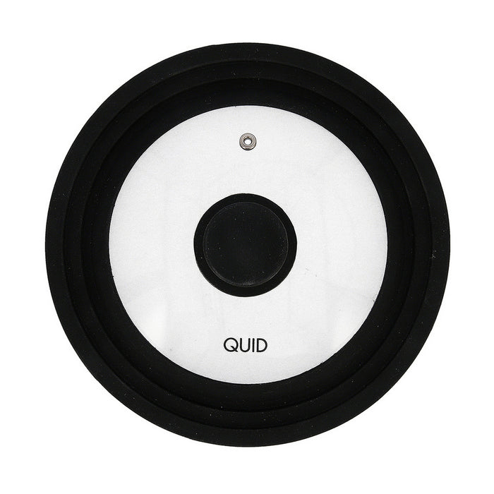 Tapa Quid Ebano Negro Vidrio Ø 22 cm (Ø 22 cm)