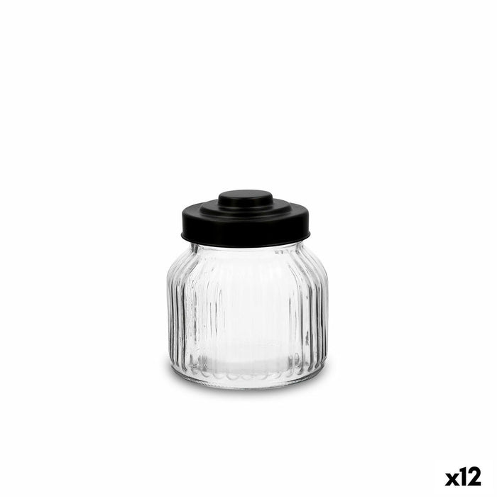 Tarro Quid Maison Transparente Vidrio 500 ml (12 Unidades)