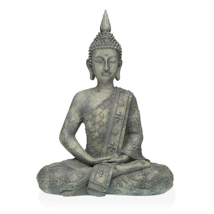 Figurine Décorative Versa Gris Buda 19 x 40 x 28 cm Résine