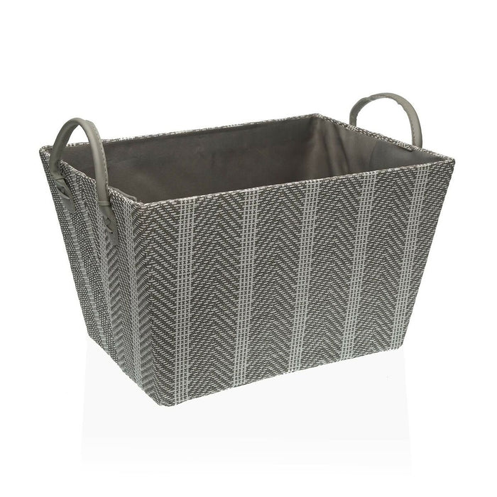 Panier Versa Gris Papier (26 x 22 x 36 cm)