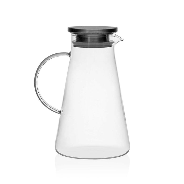 Jarra Versa 1,8 L Acero Inoxidable Cristal Vidrio de Borosilicato