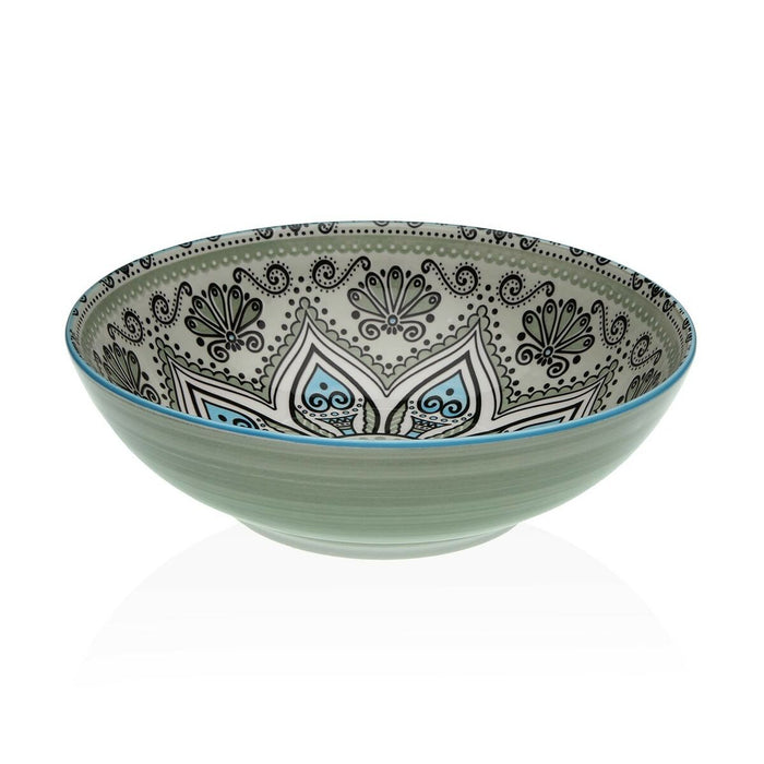 Ensaladera Versa Verde Cerámica Porcelana 22,5 x 9 x 22,5 cm