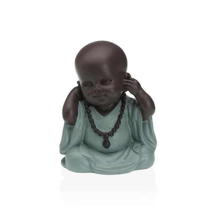 Decorative Figure Versa Resin Buddha 6,5 x 10 x 8,5 cm