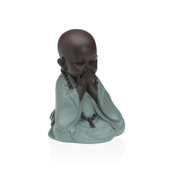 Decorative Figure Versa Resin Buddha 8 x 11,5 x 9 cm