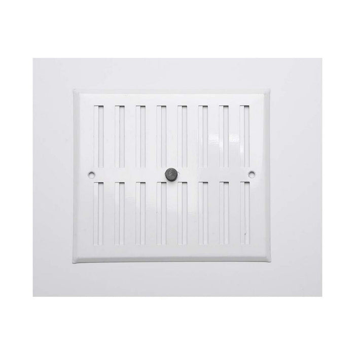 Grille Fepre Adjustable Aluminium White (17 x 19 cm)