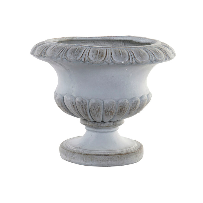 Cache-pot DKD Home Decor Gris Fibre de Verre 49,5 x 49,5 x 39,5 cm