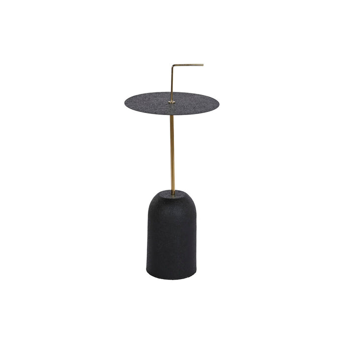 Side table DKD Home Decor 30 x 30 x 68 cm Black Golden Iron