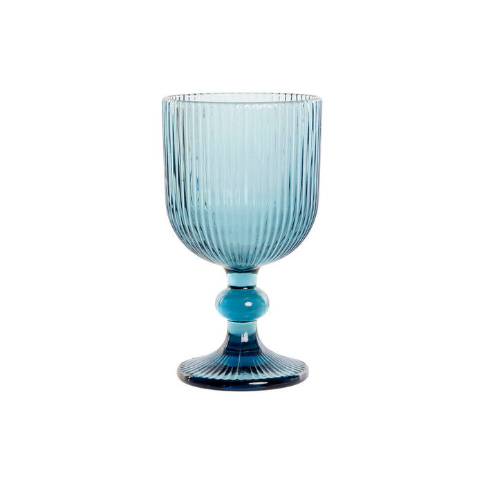 Set de Verres DKD Home Decor Bleu Verre 240 ml